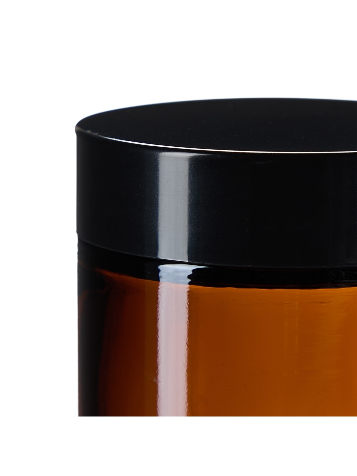 relaxdays 12 x Salbentiegel in Braun/ Schwarz - 60 ml günstig kaufen onesize