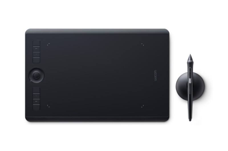 WACOM  Kabellos PTH-860-N Schwarz 8 Tasten