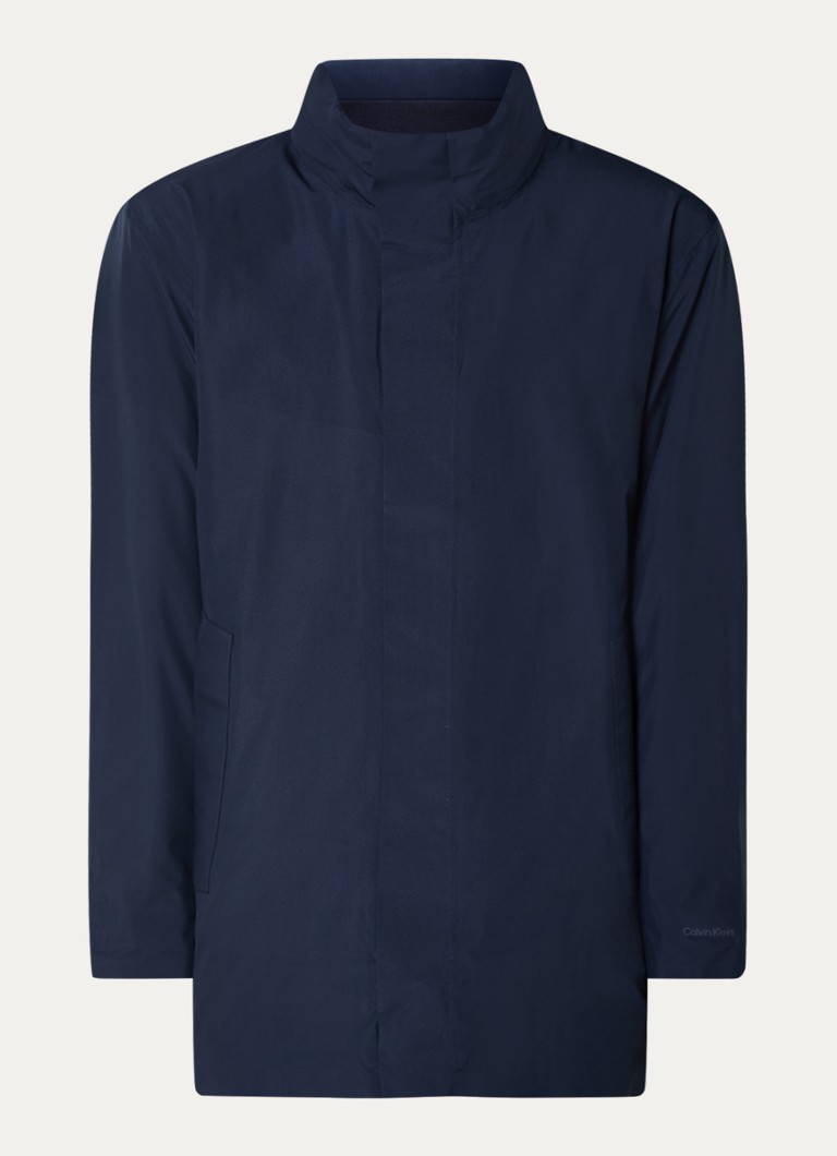 Calvin Klein Padded parka with stowable hood and zip pockets