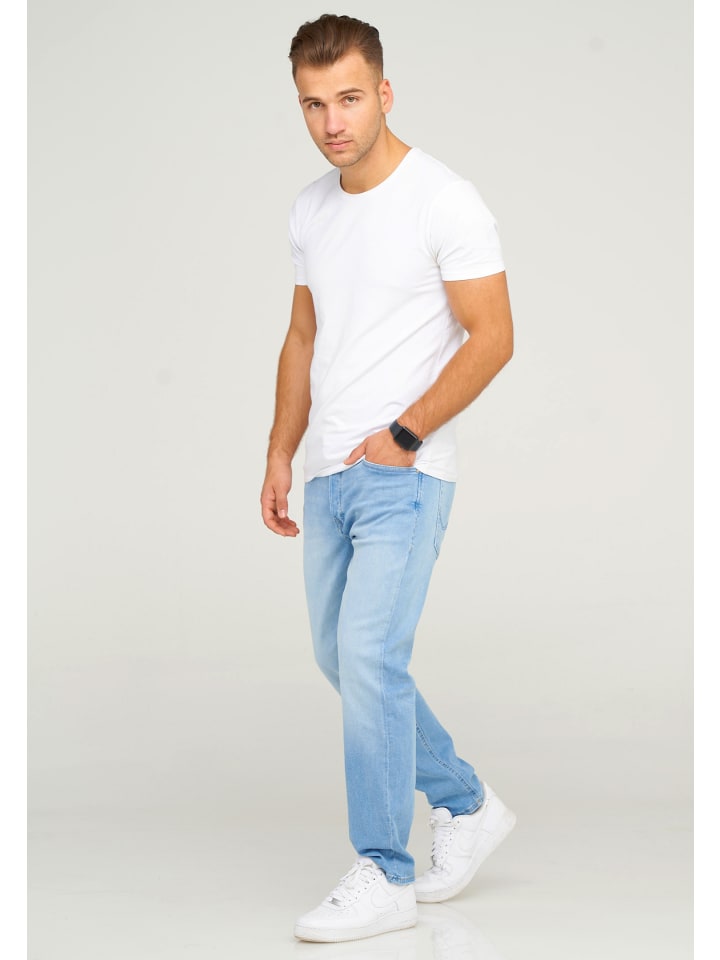 Jack & Jones Jeans Comfort Fit - JJIMIKE JJARIS in Light Blue Denim günstig kaufen