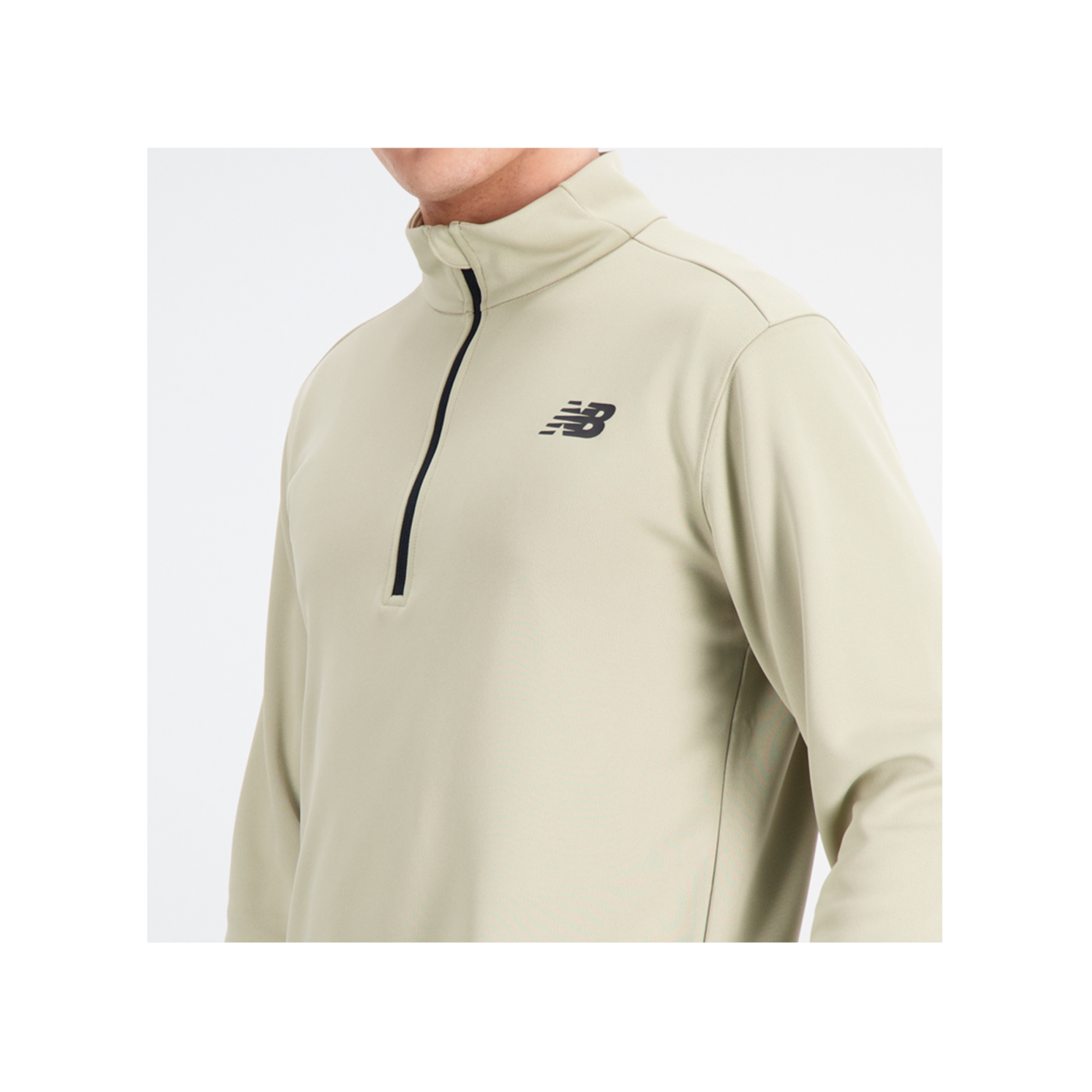 New Balance Tenacity HalfZip Sweatshirt Beige F361