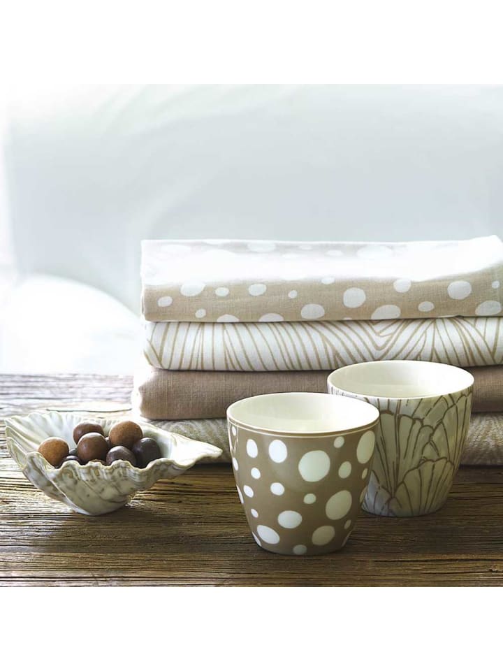 Greengate Geschirrtuch NEVA Beige mit Punkten günstig kaufen onesize