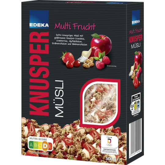 EDEKA Knusper Müsli Multi Frucht 500G