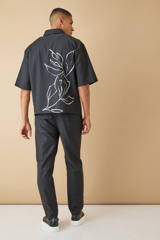 PU-Hose mit Paperbag-Bund