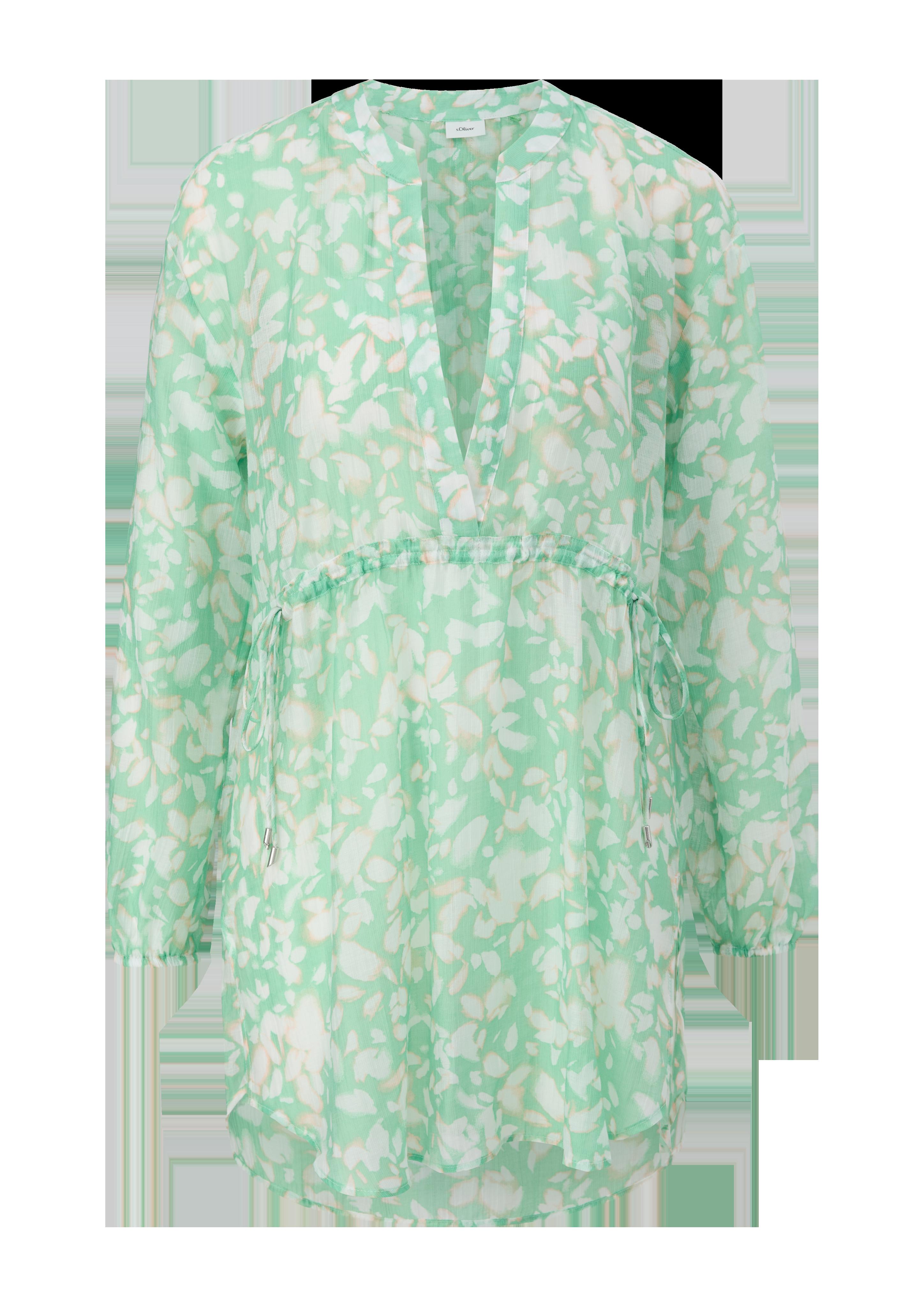 Bluse mit Tunika-Ausschnitt  2130467-73A0