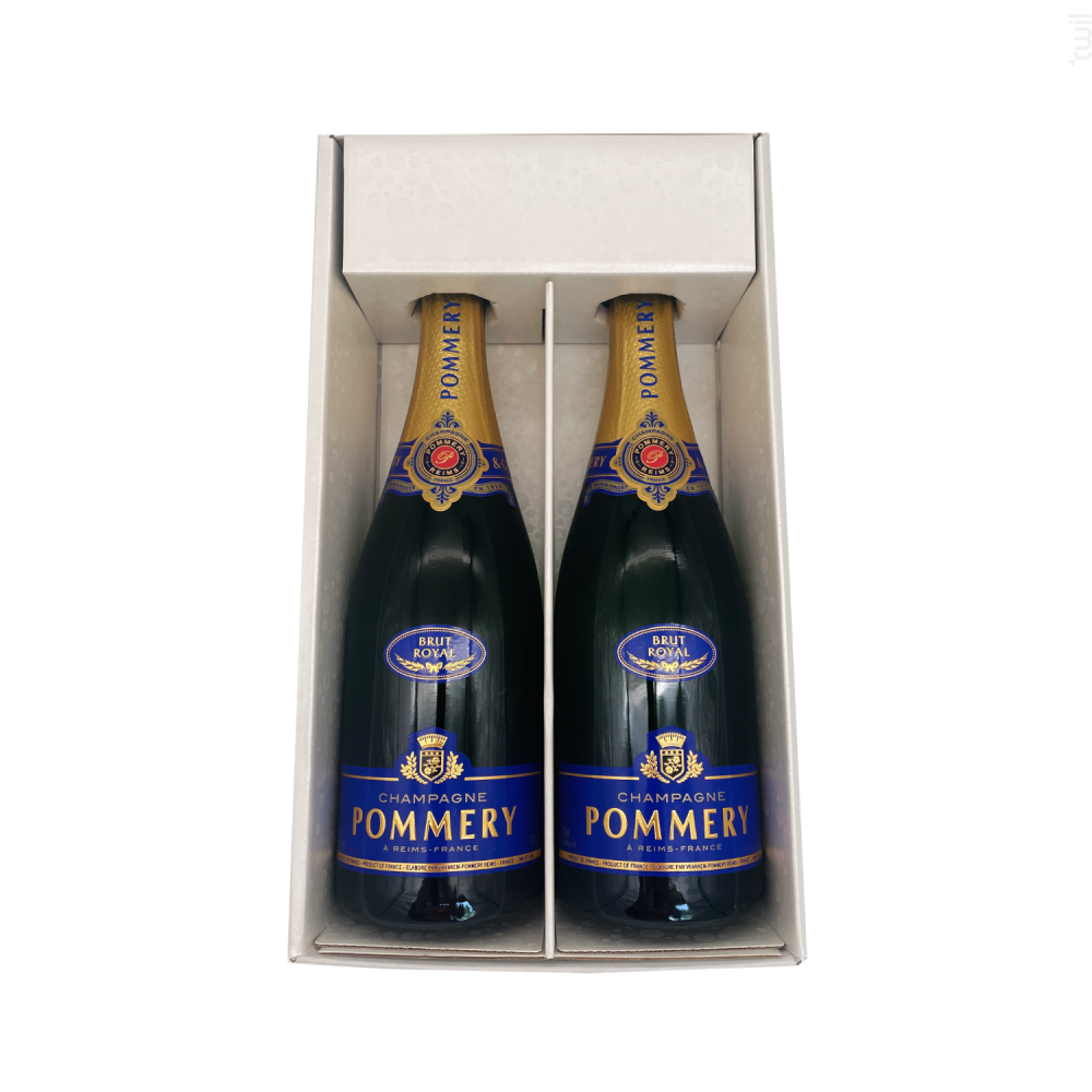 Coffret Cadeau - 2 Brut Champagne Pommery