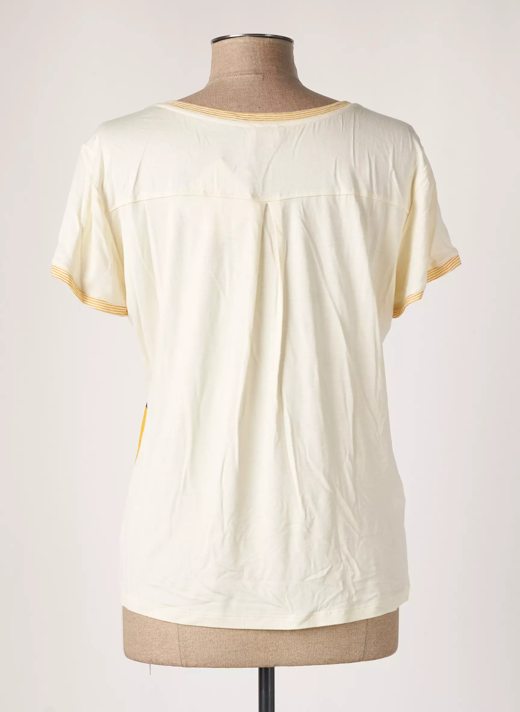 Paz Torras Tshirts Femme couleur jaune