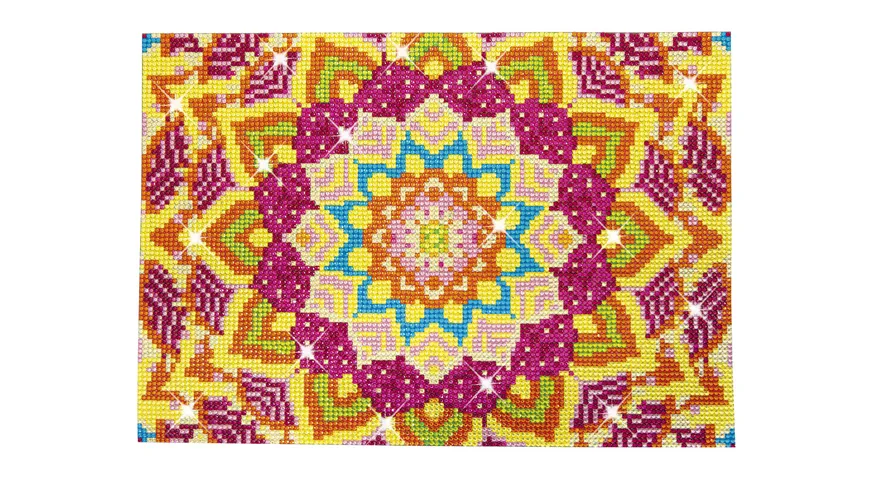 CRAZE DIAMONDZ CRSYTAL PAINTING Picture Set Mandala