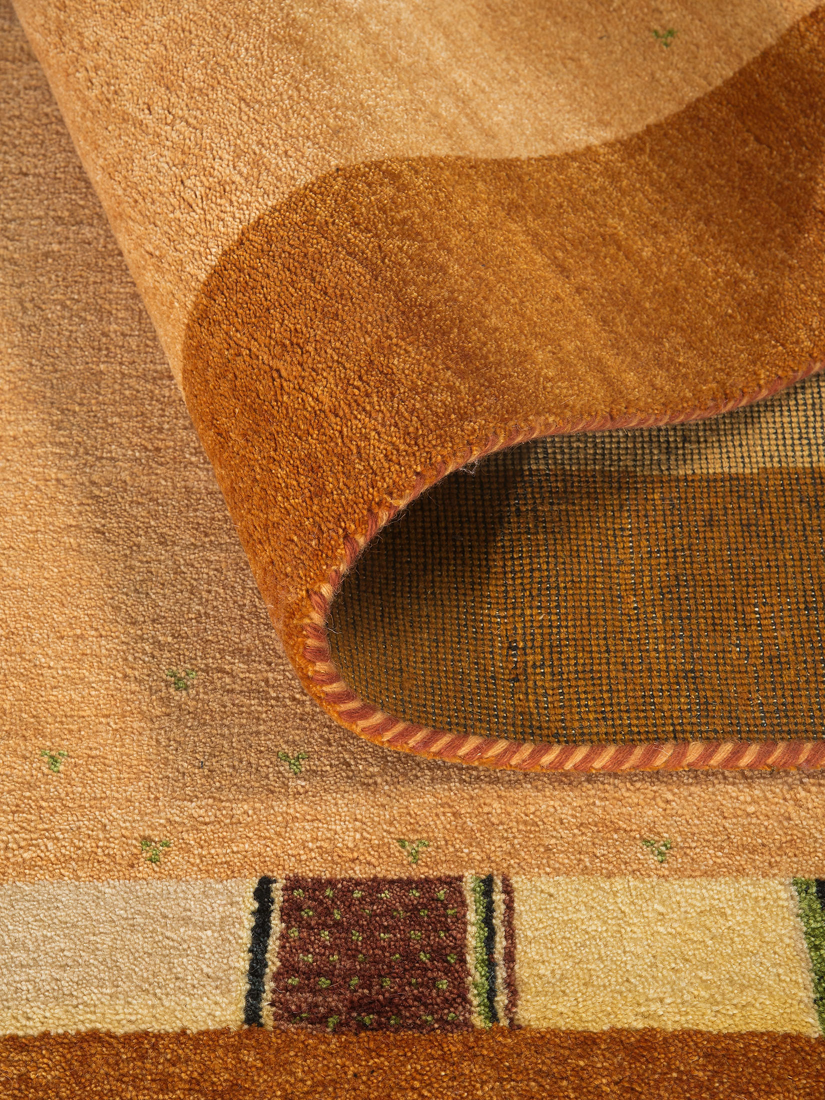 Odisha Gabbeh ca. 170 x 235 cm, Unikat / Einzelstück