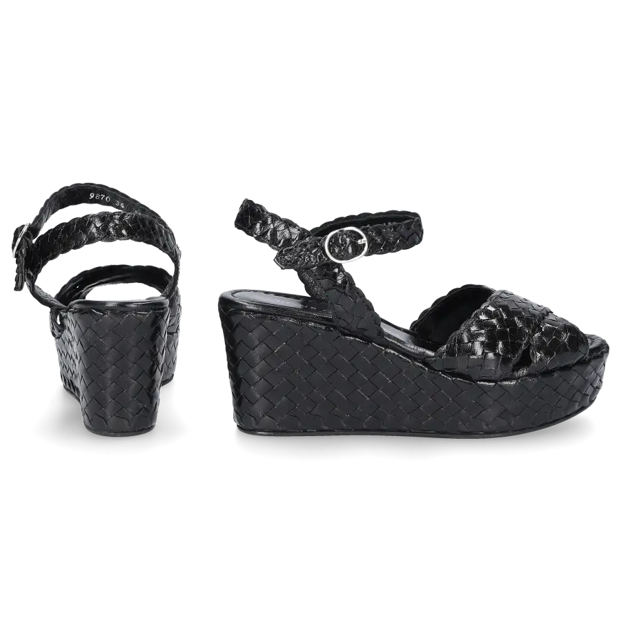 Pons Quintana - Sandalen ALICIA Kalbsleder - schwarz