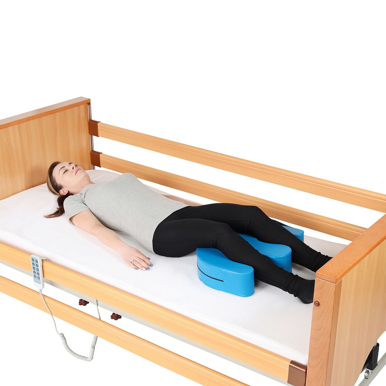 ANTAR REHABILITATIONSBETT Pflegebett Elektrisches Krankenbett mit abgedeckten Aktuatoren