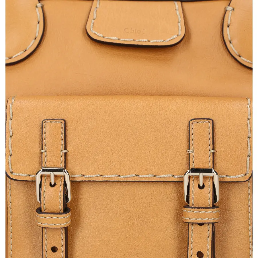 Chloé - Handtasche EDITH Büffelleder - braun