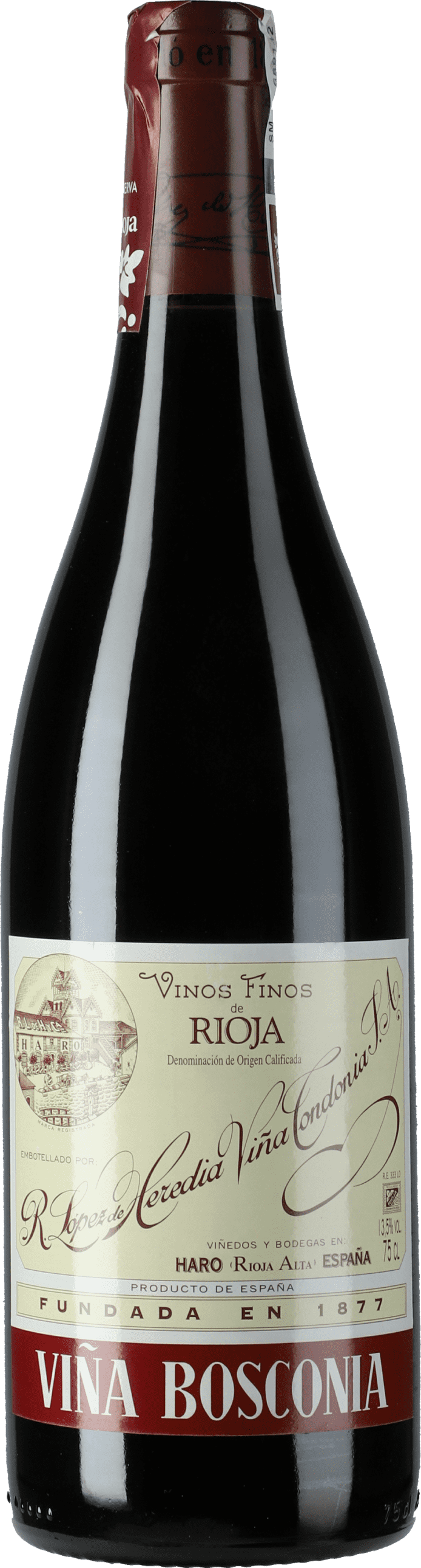 Lopez de Heredia - Vina Tondonia: Vina Bosconia Tinto Reserva 2012