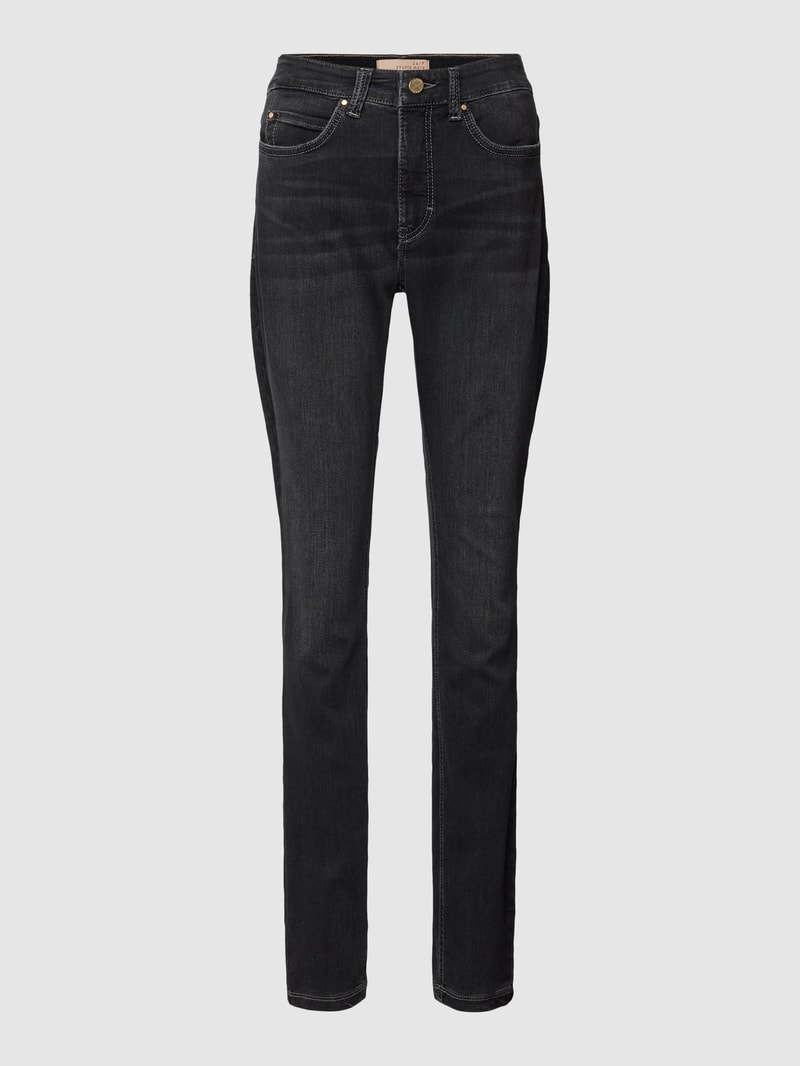Skinny Fit Jeans Modell 'Dream' in anthrazit