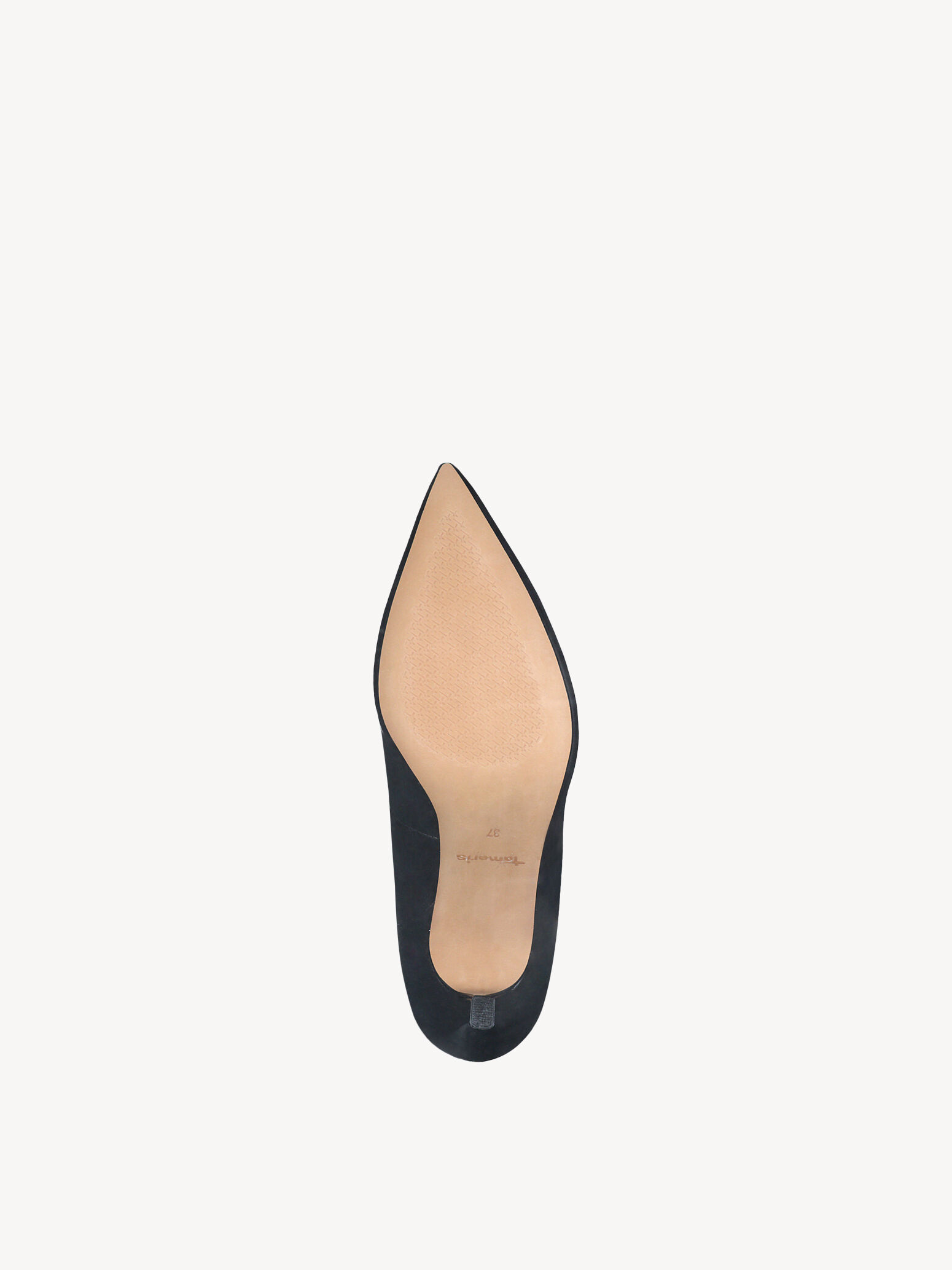 Escarpin en cuir - noir