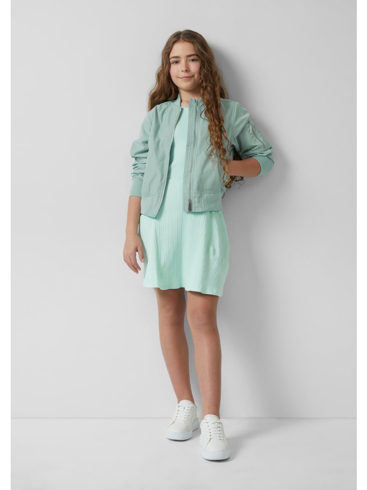 s.Oliver Kleid kurz in Türkis günstig kaufen