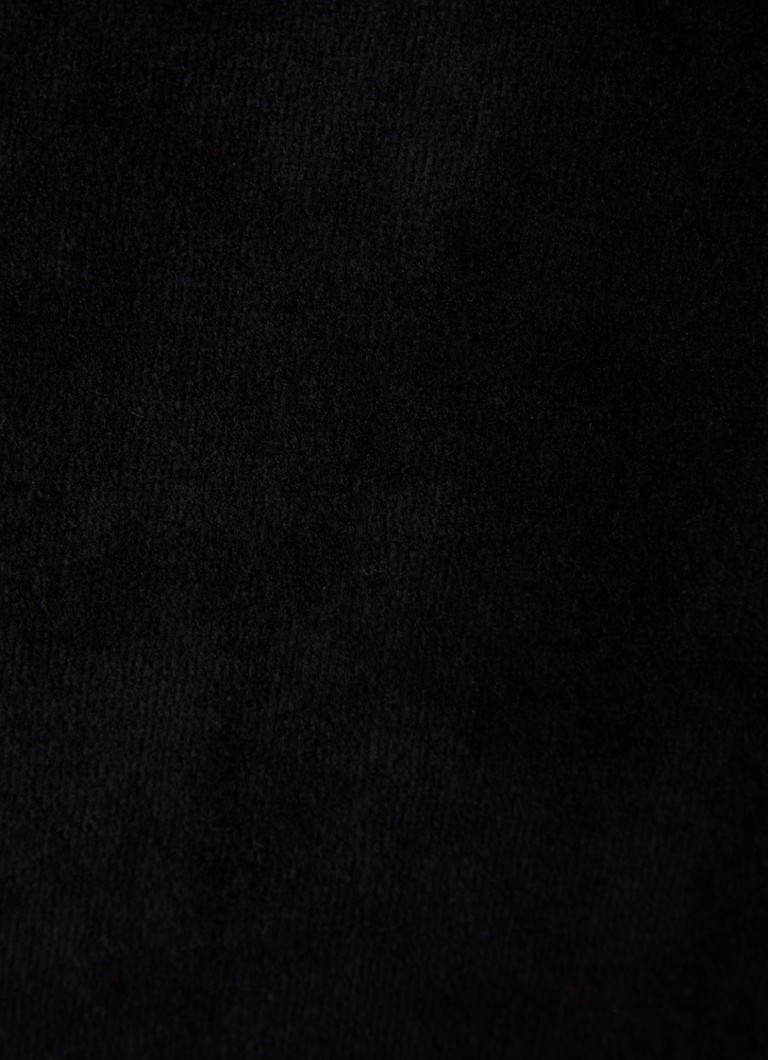 HUGO BOSS Velluto high waist loose fit velvet jogging trousers with side pockets