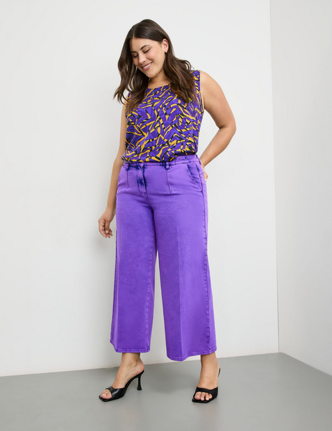 7/8 Jeans mit weitem Bein Lotta