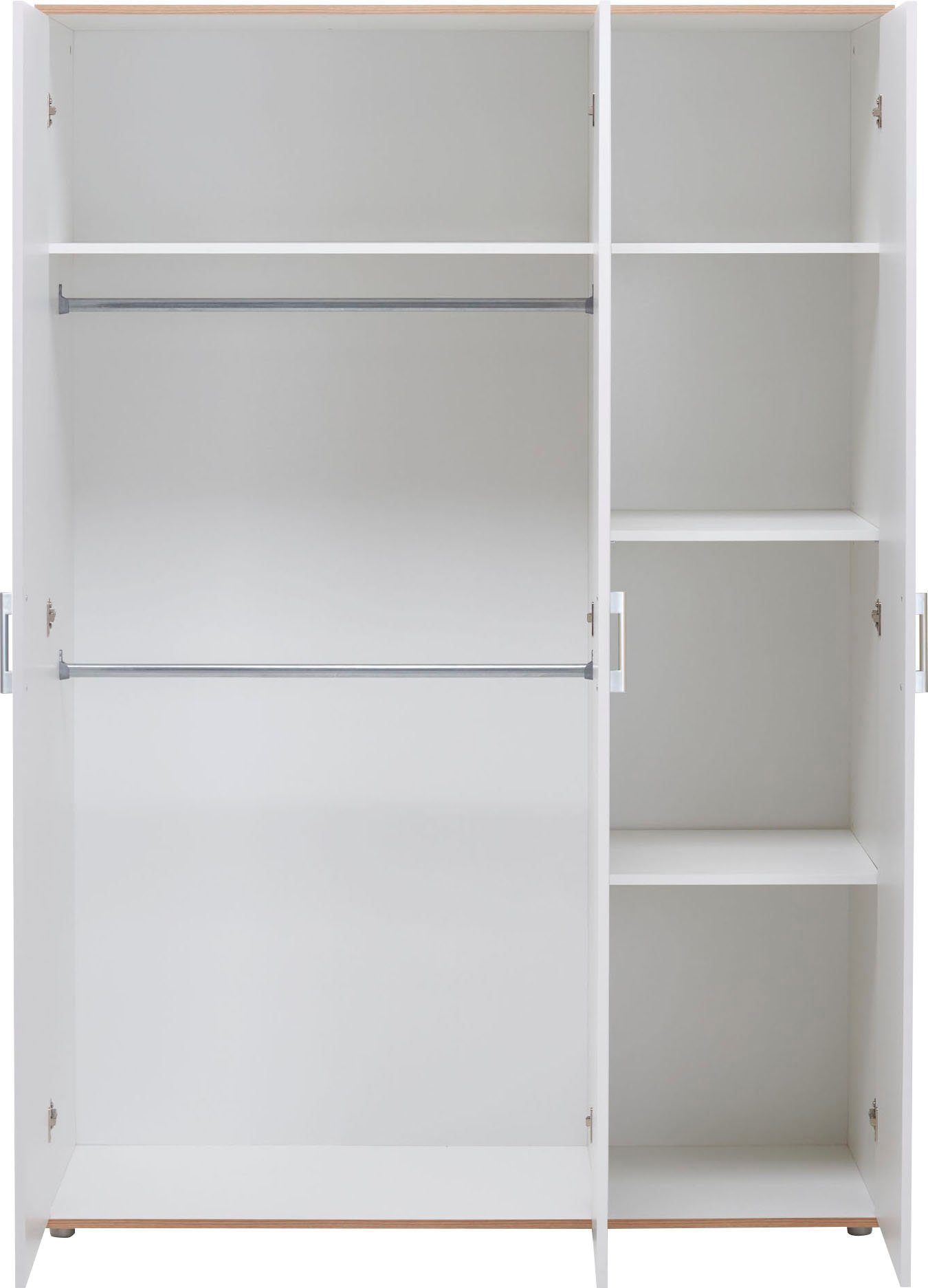 arthur berndt Kinderkleiderschrank Kleiderschrank Matheo 3-türig viel Stauraum