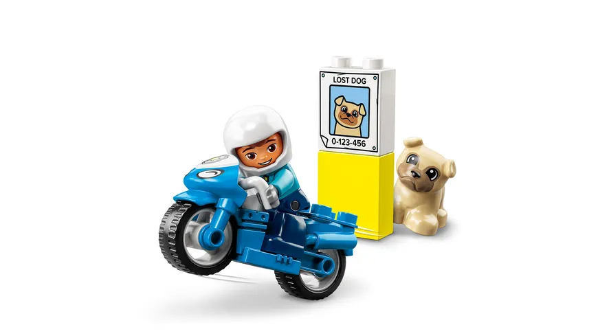 LEGO DUPLO 10967 Polizeimotorrad