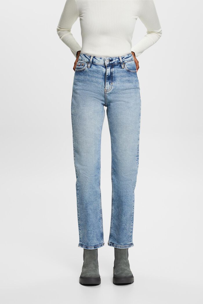 Retro-Jeans mit gerader Passform und hohem Bund