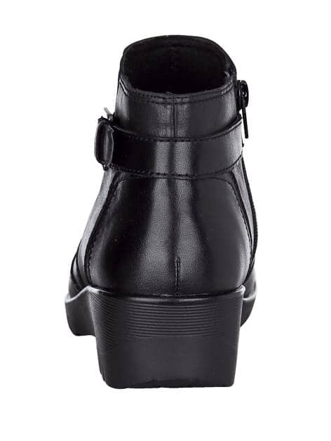 Stiefelette mit verstellbarer Schnalle