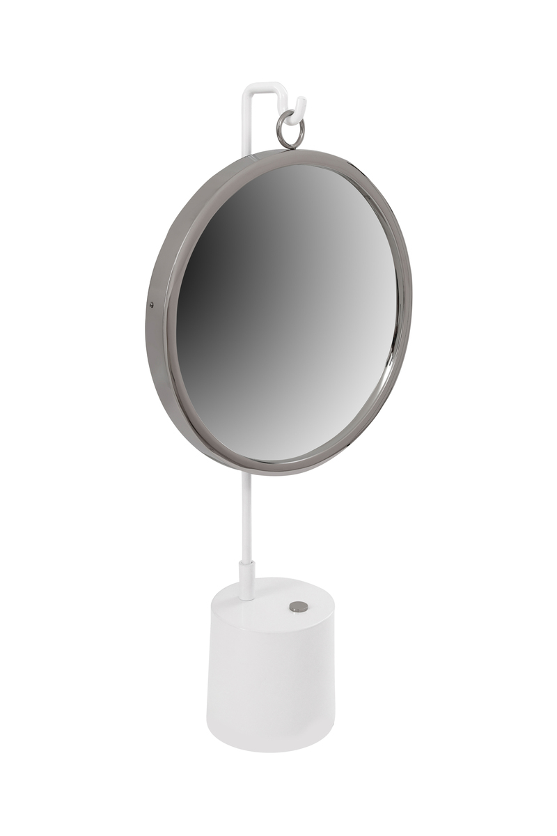 Kayoom Tischspiegel Eleganca 225 Weiß / Silber