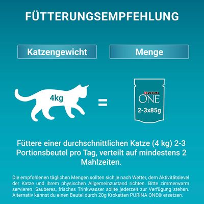 PURINA ONE Junior 8 x 85 g