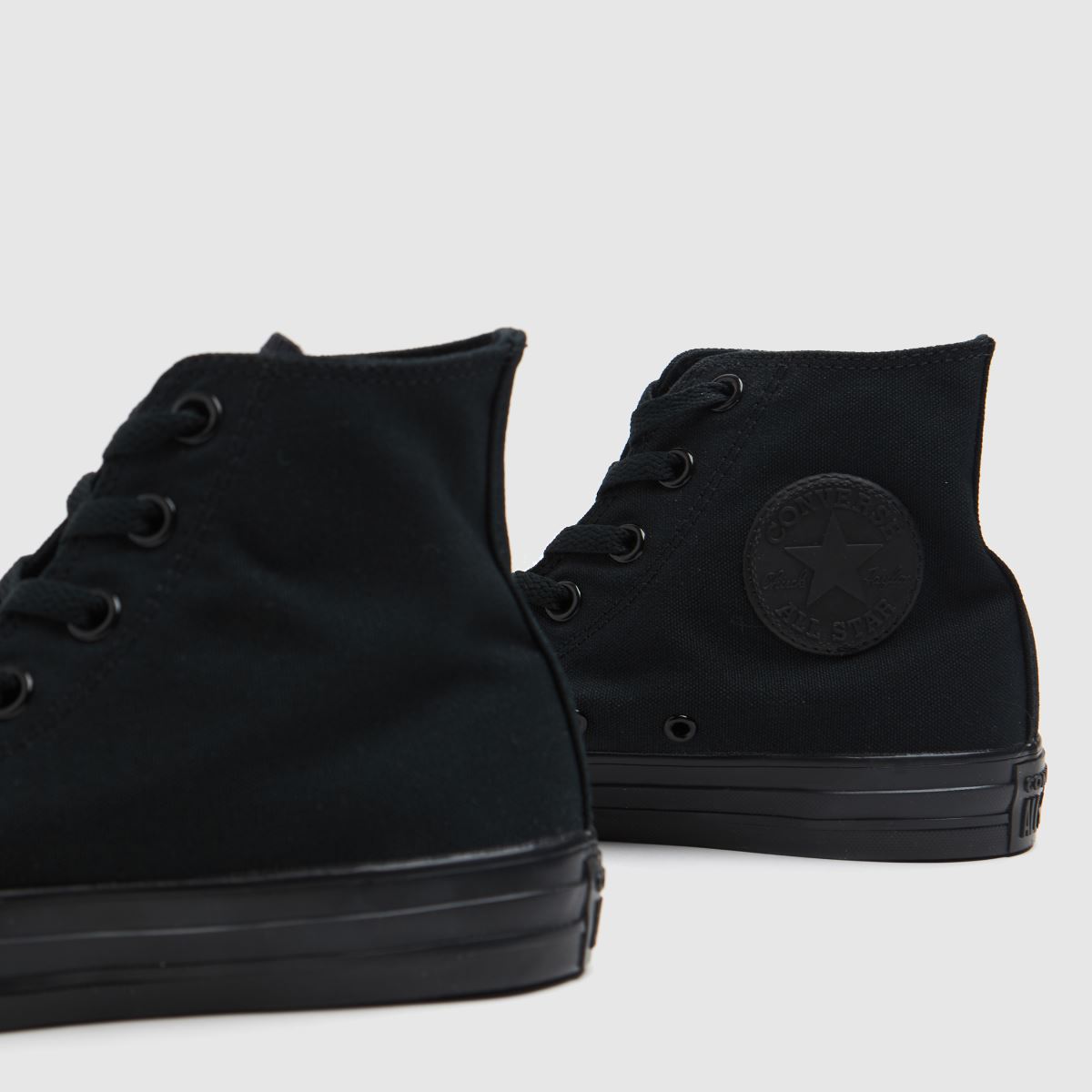 Converse – All Star – Svarta höga sneakers
