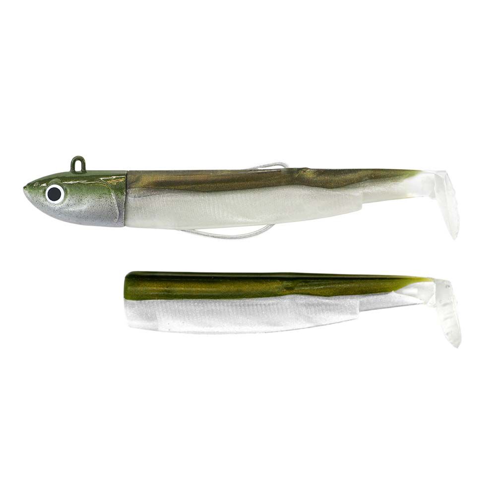 Pehmeä viehe fiiish combo musta minnow 120 syvä 12cm 37g