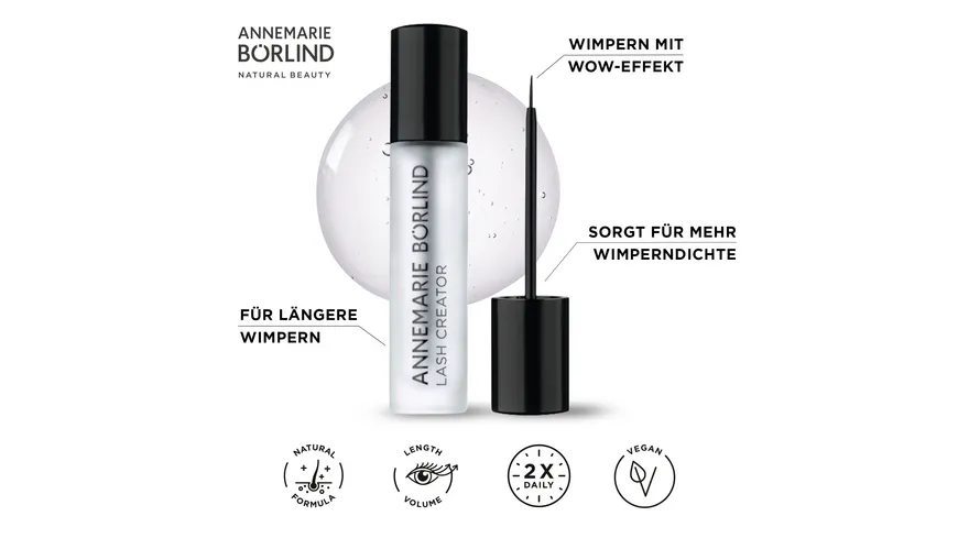 ANNEMARIE BÖRLIND Wimpernserum Lash Creator transparent