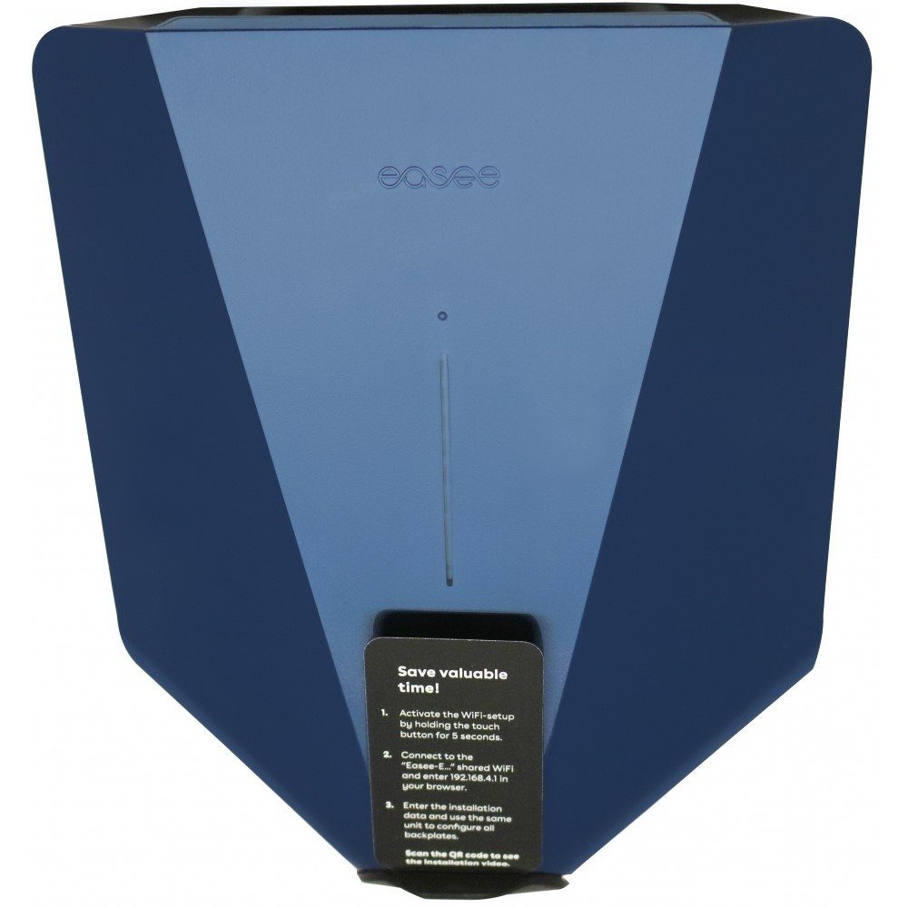 Easee Elektroauto-Ladestation Easee Home Wallbox - Ladestation - blau