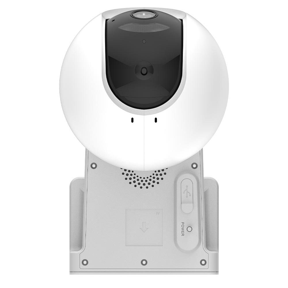 EZVIZ HB8 2K WLAN batteriebetriebene schwenk- und neigbare Überwachungskamera (Außenbereich, Innenbereich, 360°-Panoramaabdeckung, 32 GB eMMC-Speicher, Nachtsicht in Farbe, Aktive Verteidigung)
