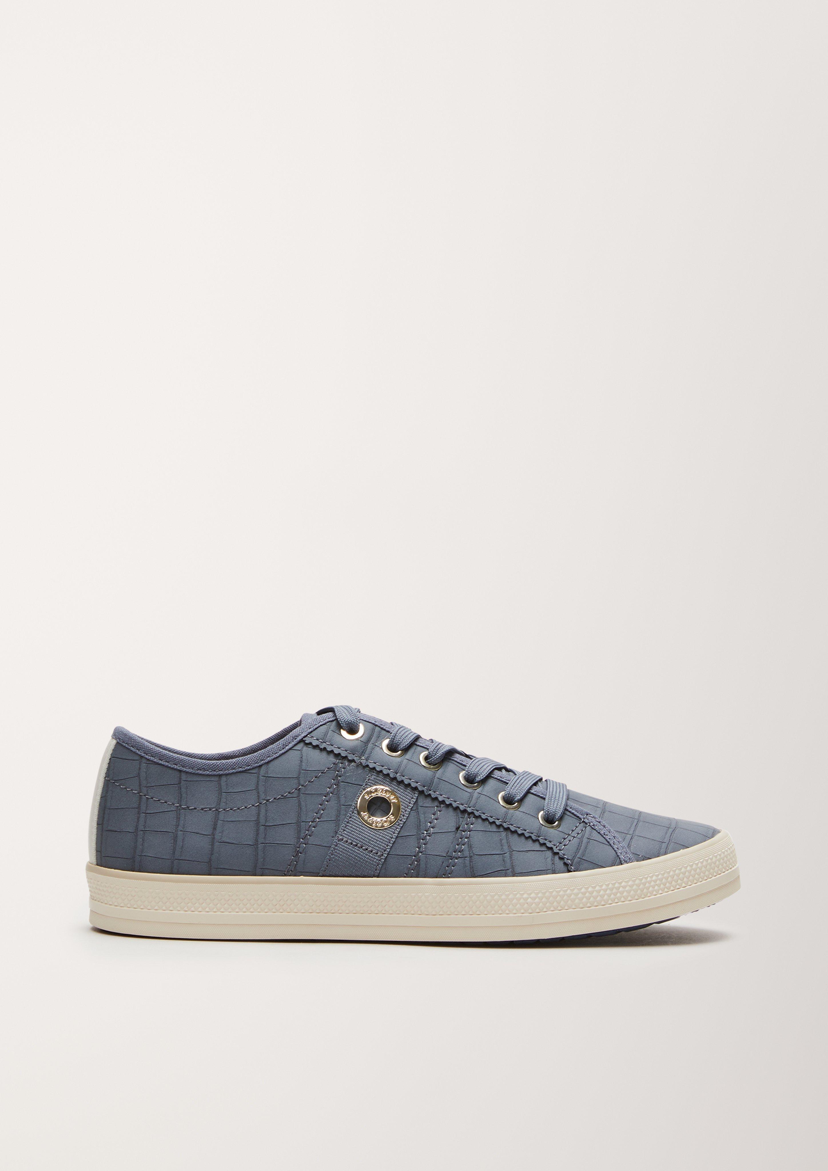 Sneaker in Reptilleder-Optik  6005172-805