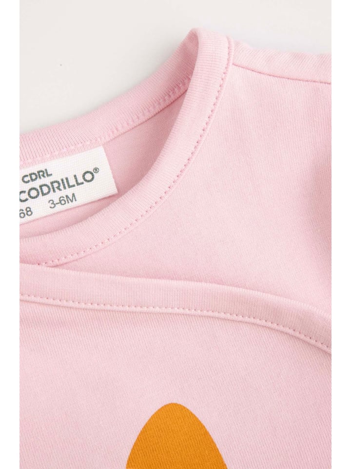 Coccodrillo Body mit langen Ärmeln in rosa günstig kaufen