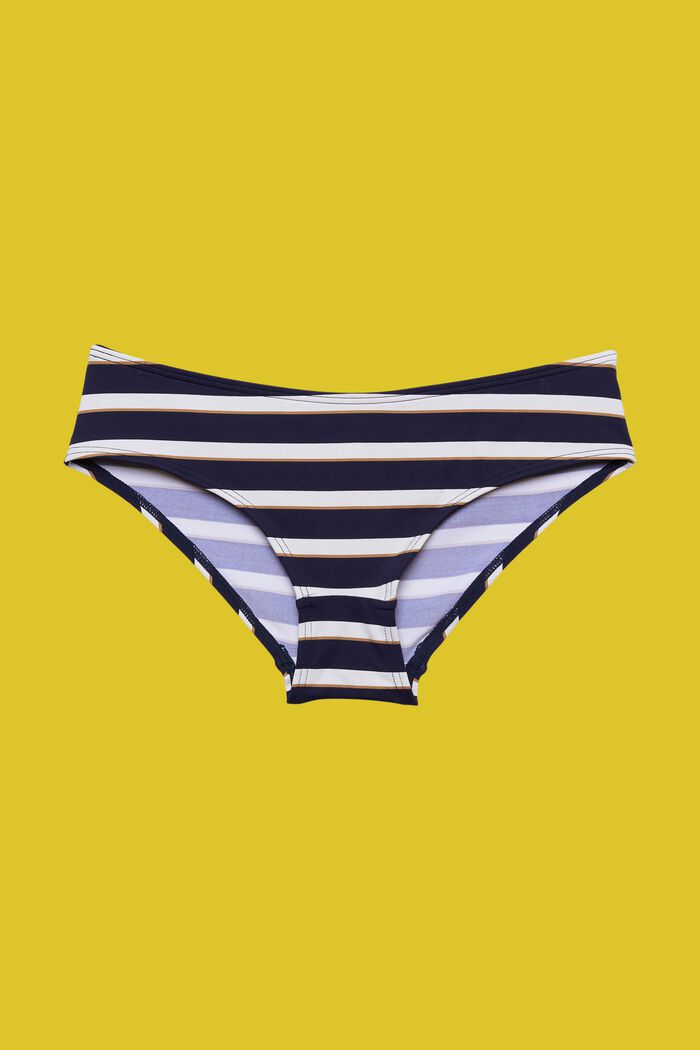 Bikini-Hipster im Streifenlook