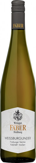2021 Freiburger Steinler Weißburgunder Kabinett trocken - Weingut Faber