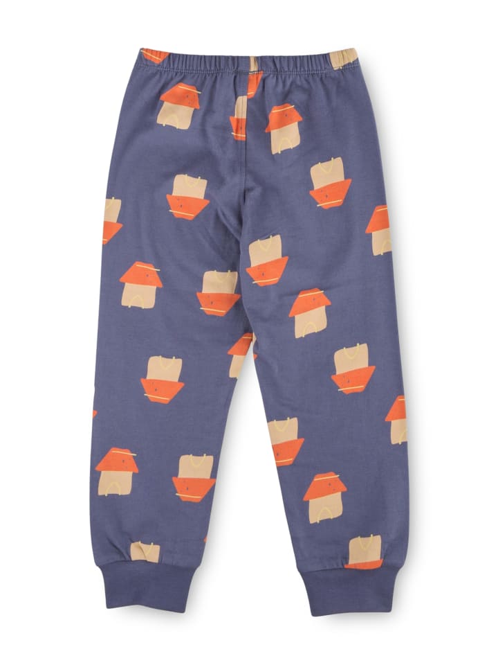 Sigikid Pyjama Kinder Schlafanzug in Rot/Blau/ lange Hose günstig kaufen