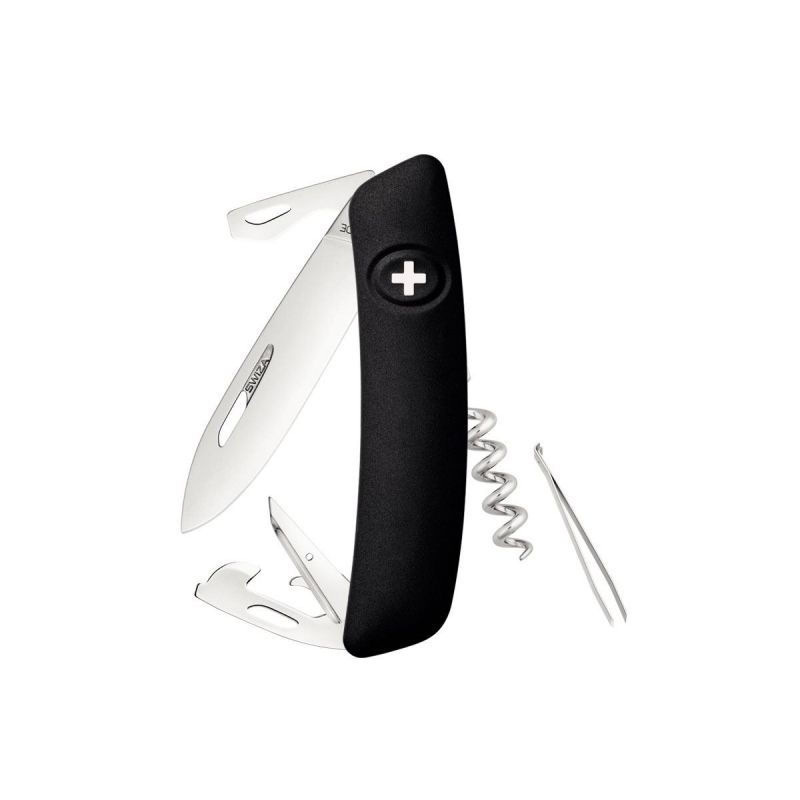 Swiza D03 Black, Schweizer Taschenmesser made in Swiss