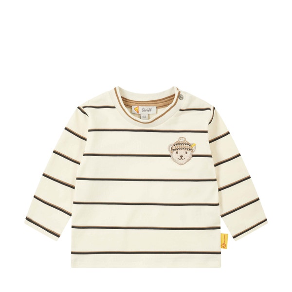 T-Shirt langarm, beige für Jungs