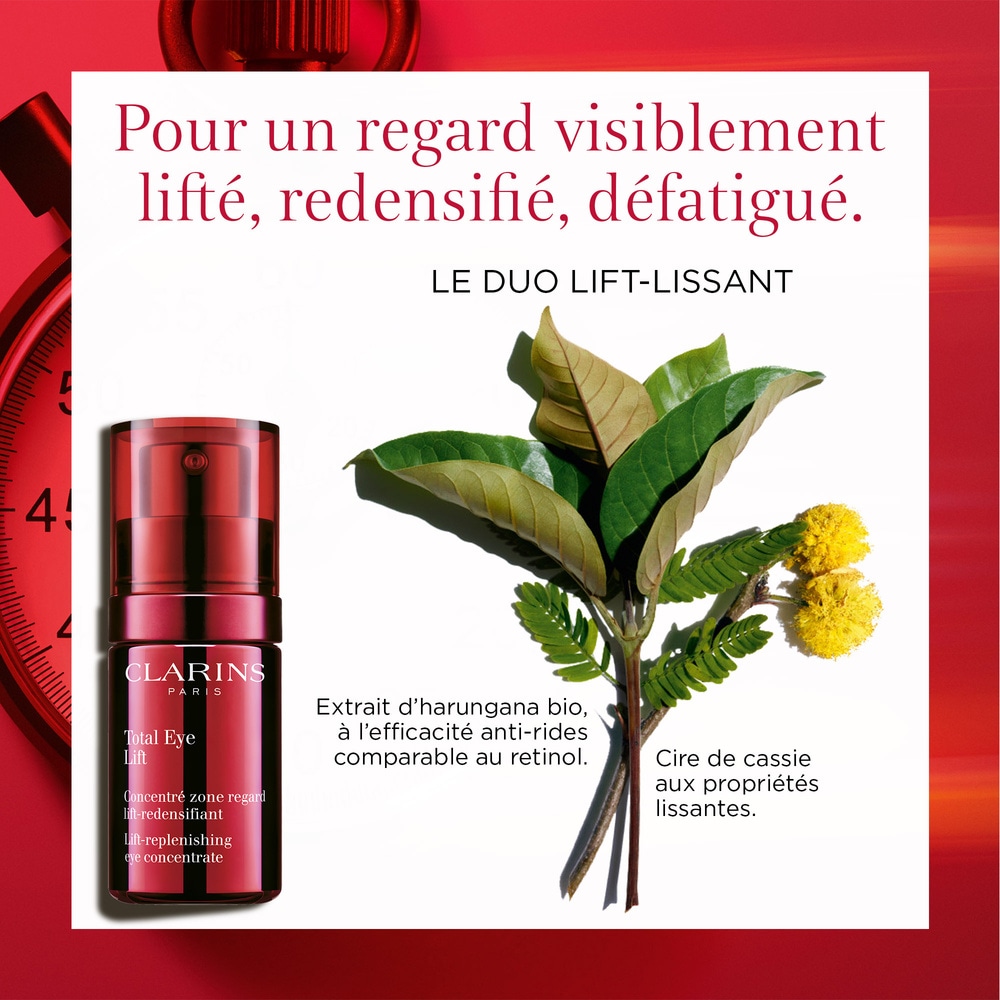 Clarins TOTAL EYE LIFT  Contour des yeux anti-âge anti-rides Contour des yeux