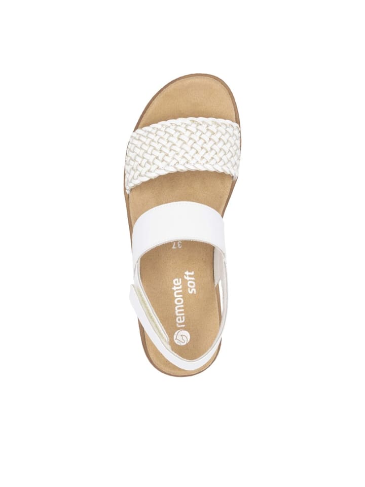 remonte Sandale Sandalette in weiß günstig kaufen