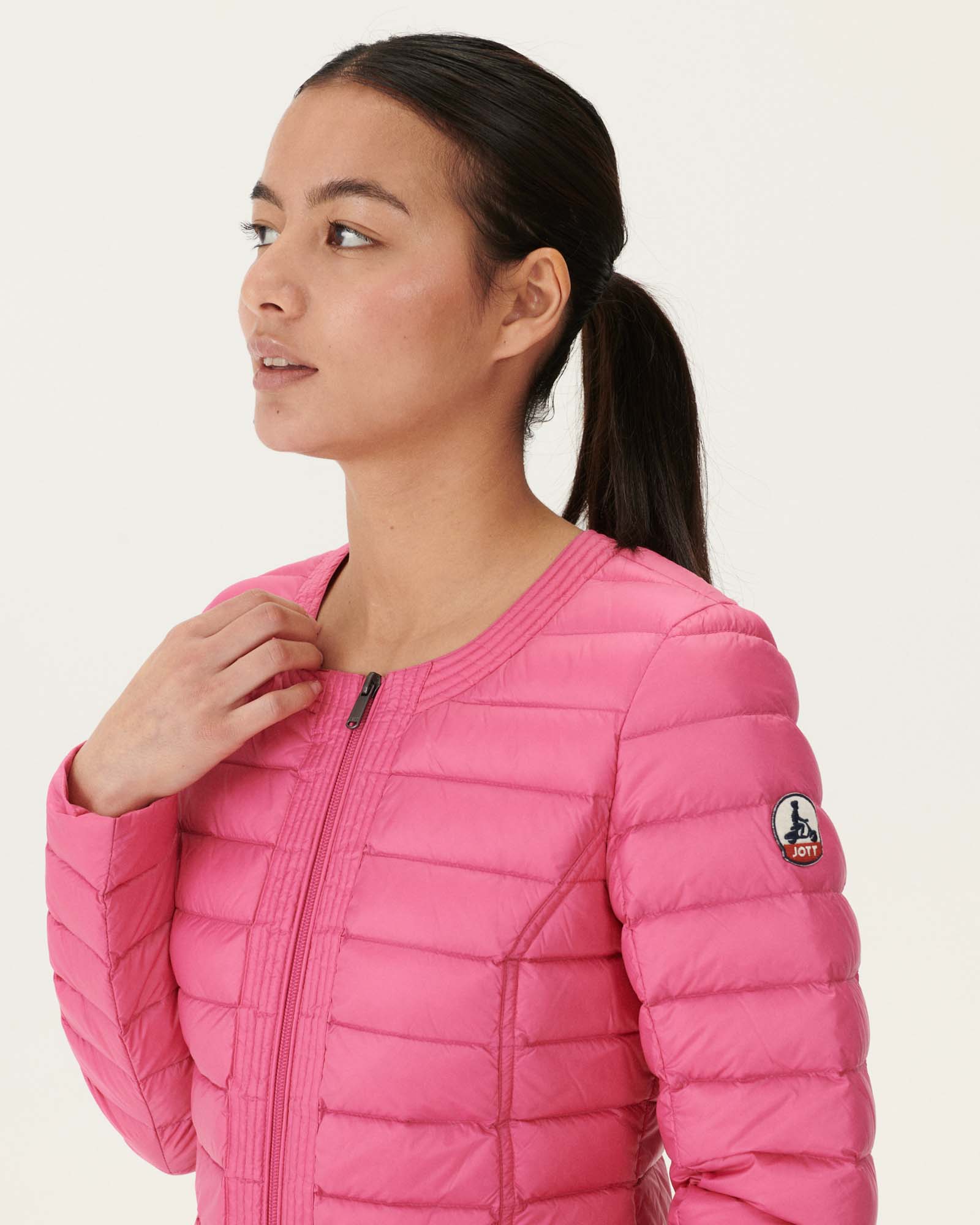 Doudoune légère Rose intense Douda