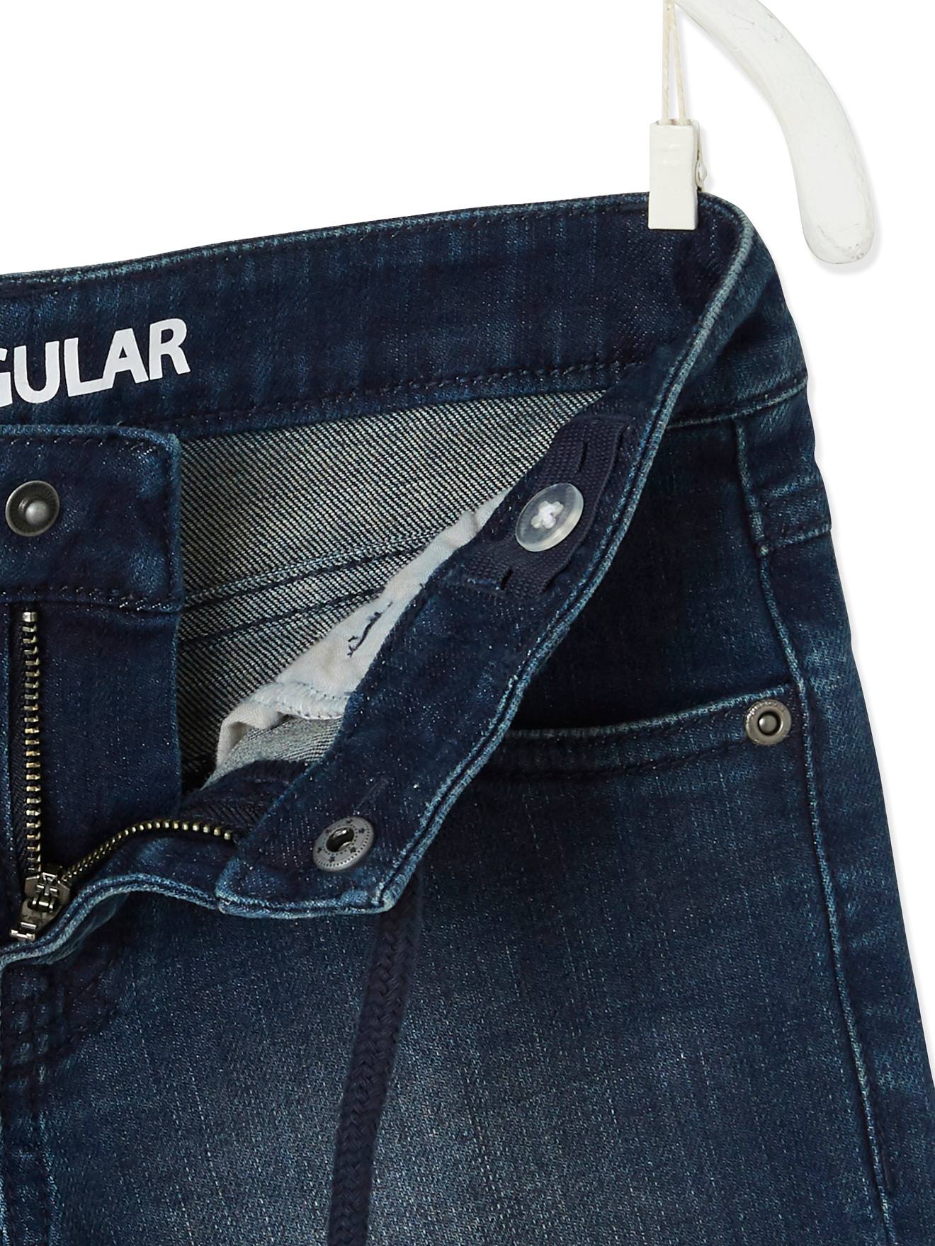 Bermuda en jean garçon denim gris