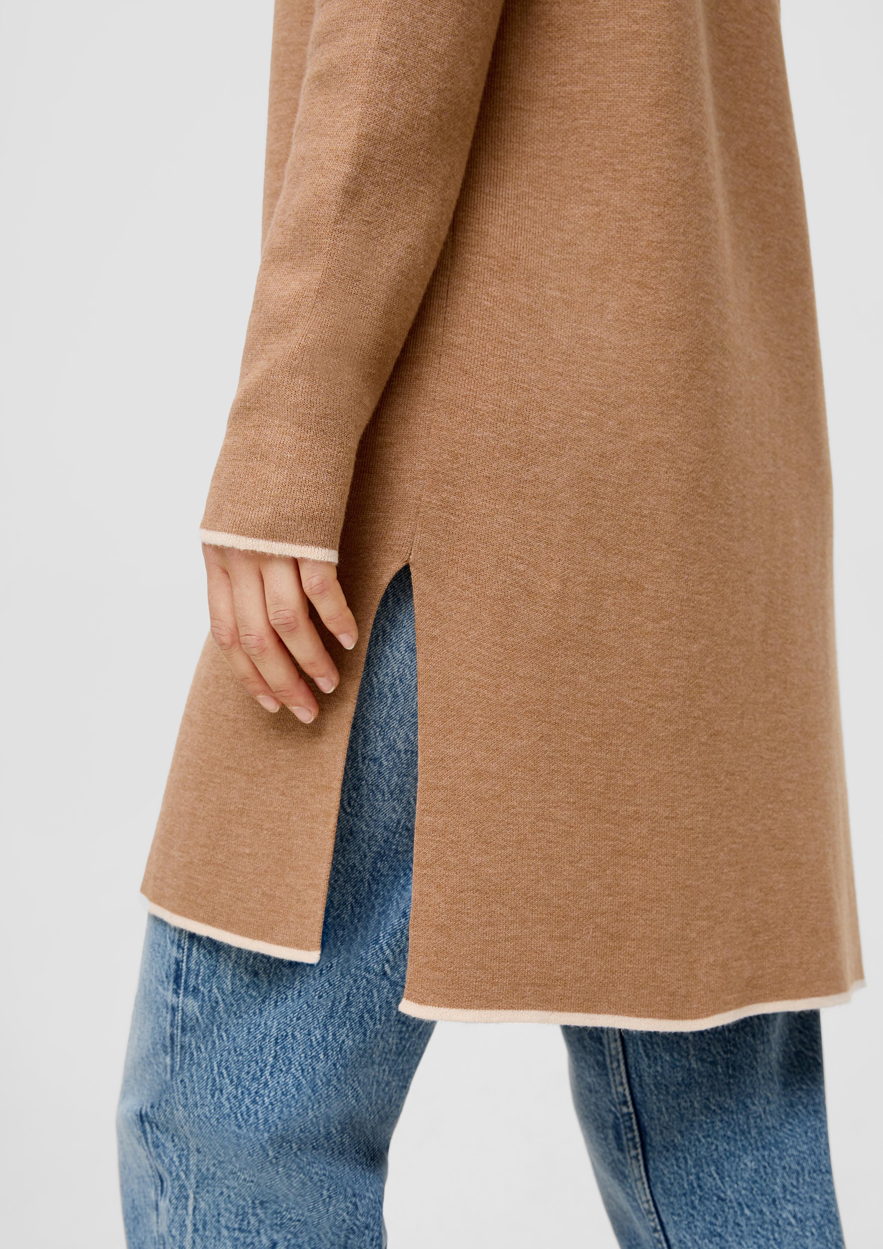 Long-Cardigan in Doubleface-Qualität  2138536-84W5