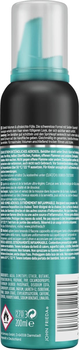 Mousse Volume Lift, 200 ml