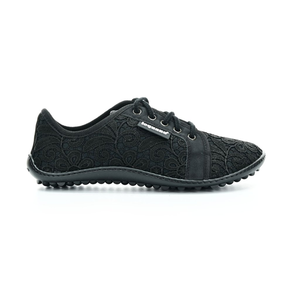 Leguano Amalfi Nero Barfußsneakers