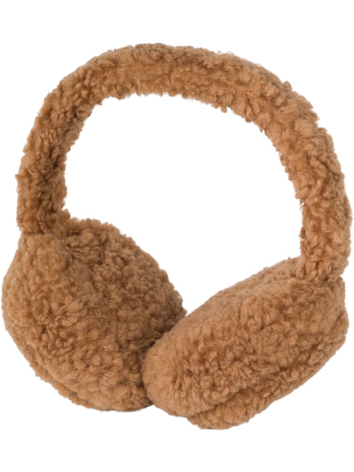 styleBREAKER Ohrenschützer mit Teddyfell in Camel günstig kaufen onesize