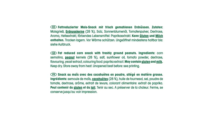 Lorenz ErdnußLocken Classic Leicht 150 g