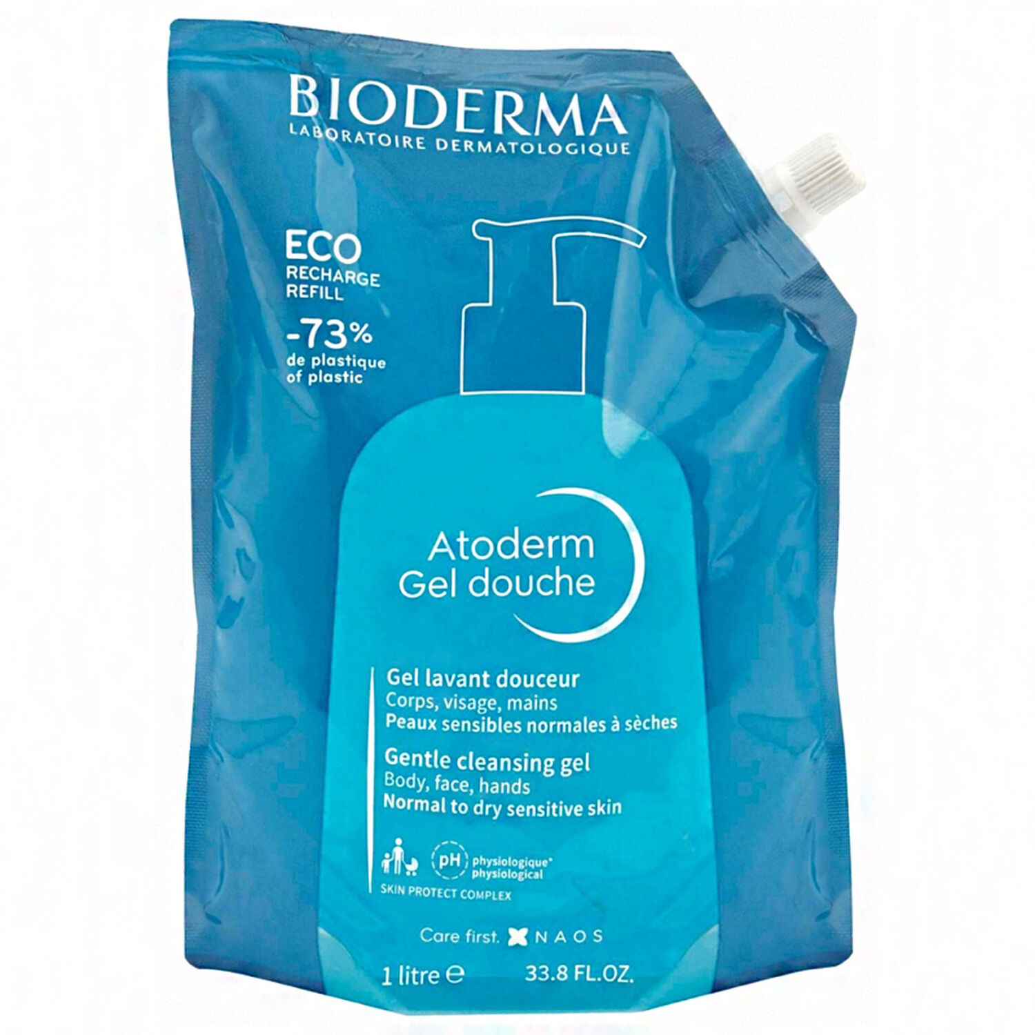 Bioderma Atoderm Gel Douche Ultra-Douceur Peaux Sensibles Normales à Sèches